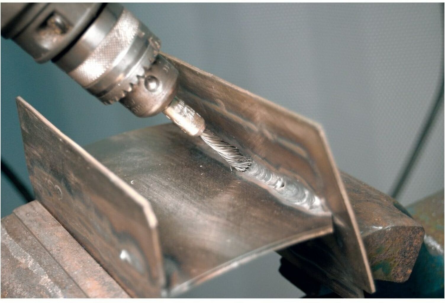 Pferd Pinselbürste Stahldr. 6mm 10x25x0,2 mm gez. (43218001)