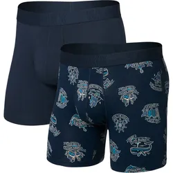 SAXX Boxershorts Cooling Cotton, 2er Pack, dunkelblau
