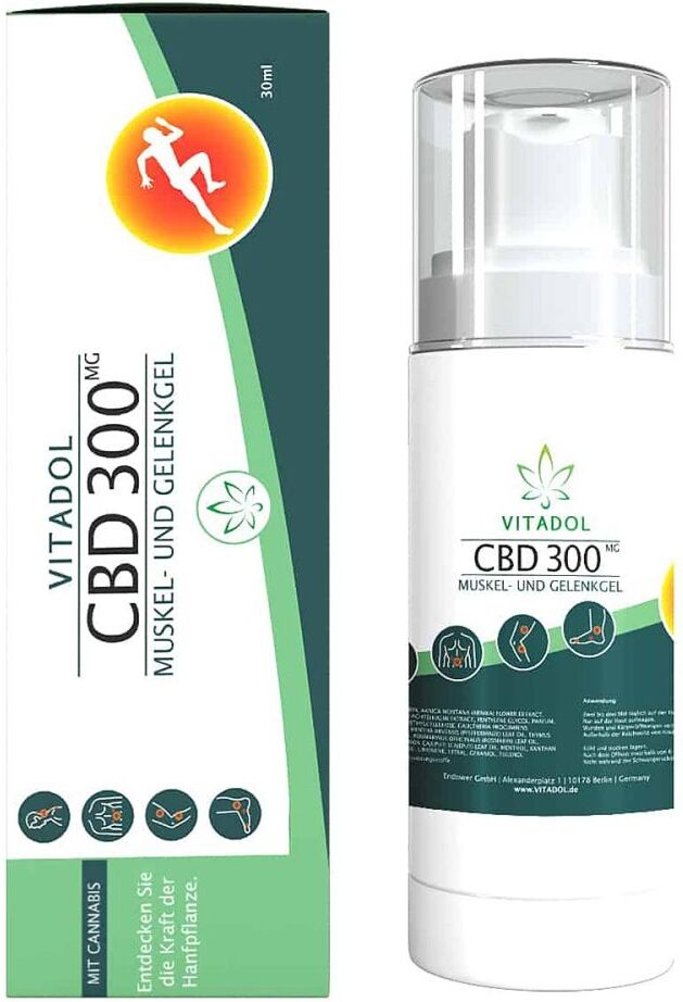 Cbd 300 Vitadol Gelenk Muskel Gel Salbe Arnika