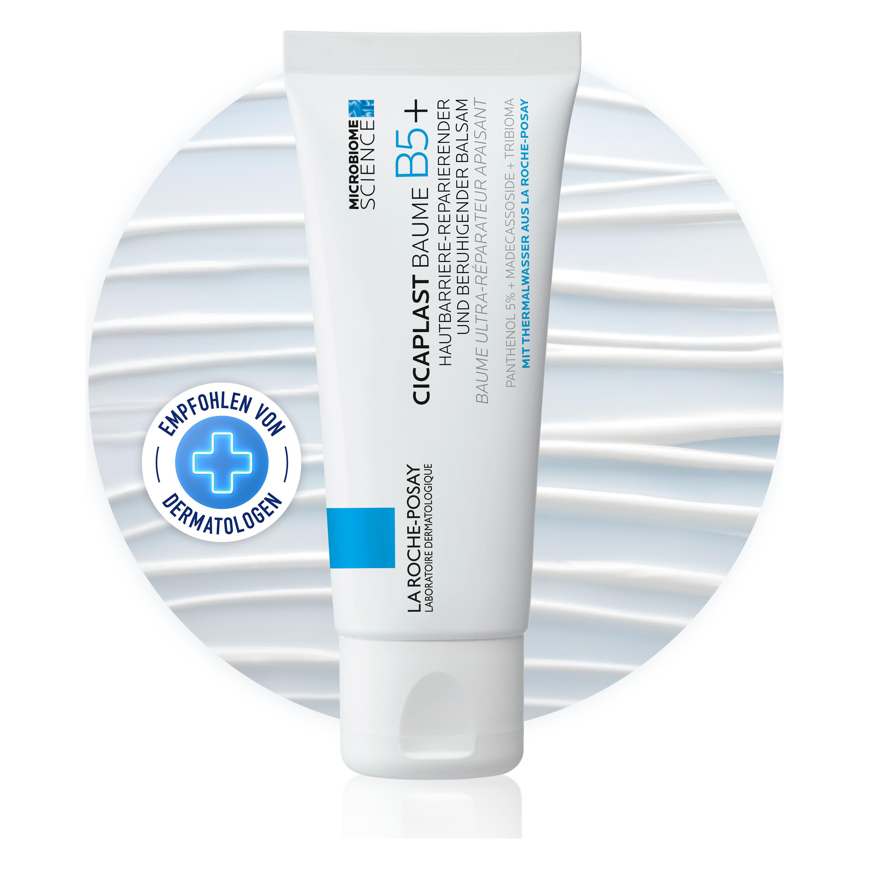 La Roche Posay Cicaplast Baume B5+: Reparierende Creme für geschädigte und irritierte Haut (Körpercreme, 40 ml) (022879)