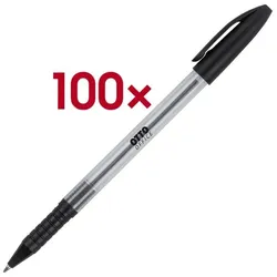 OTTO Office Budget 100x Einweg-Kugelschreiber »Stick« schwarz