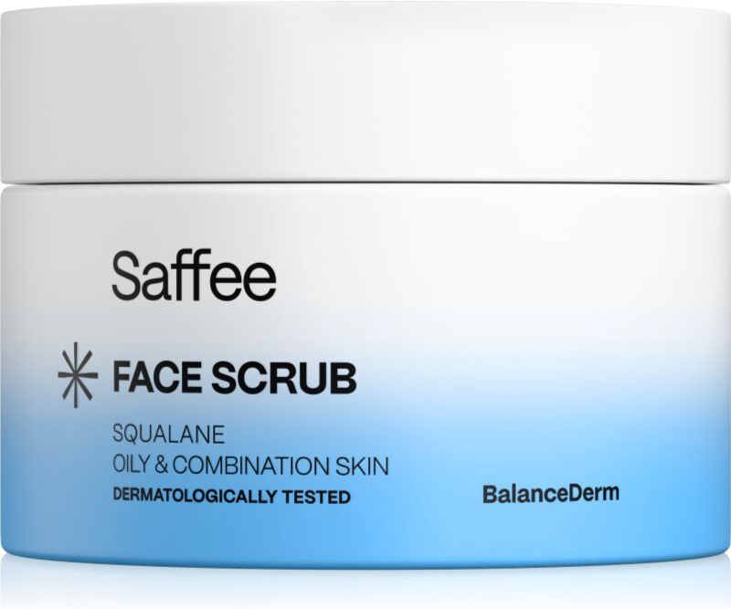 Saffee BalanceDerm Face Scrub face exfoliator for oily and combination skin 50 ml