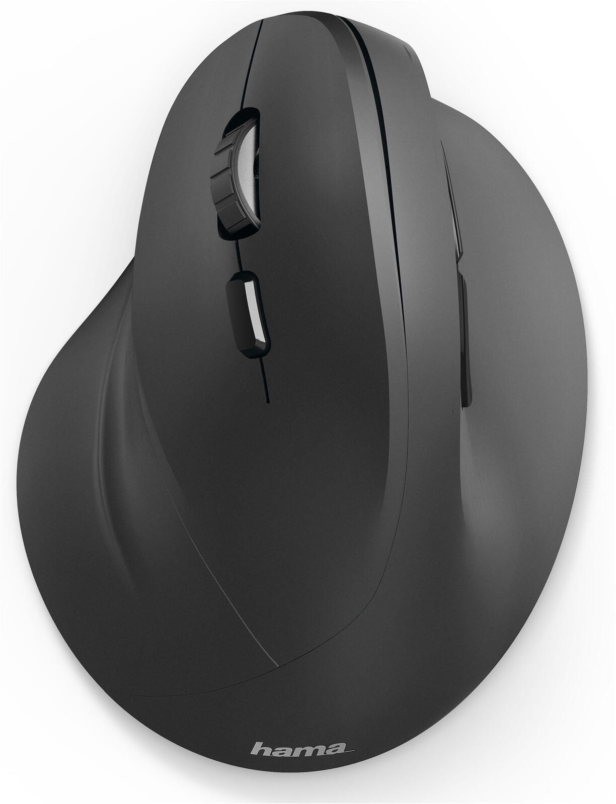 Hama EMW-500L Maus ergonomisch kabellos schwarz 00182697
