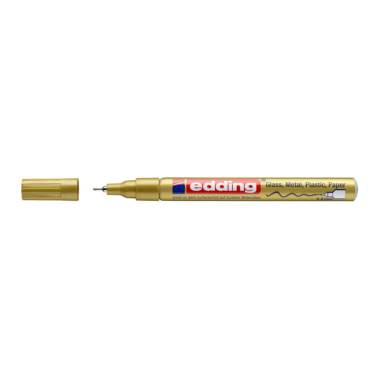 edding 780 Lackmarker gold 0,8 mm, 1 St.