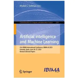 Artificial intelligence and Machine Learning, Fachbücher