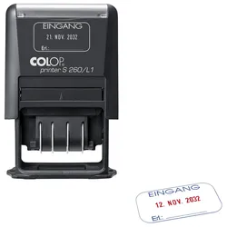 COLOP Datumstempel mit Text Printer S 260/L1 N