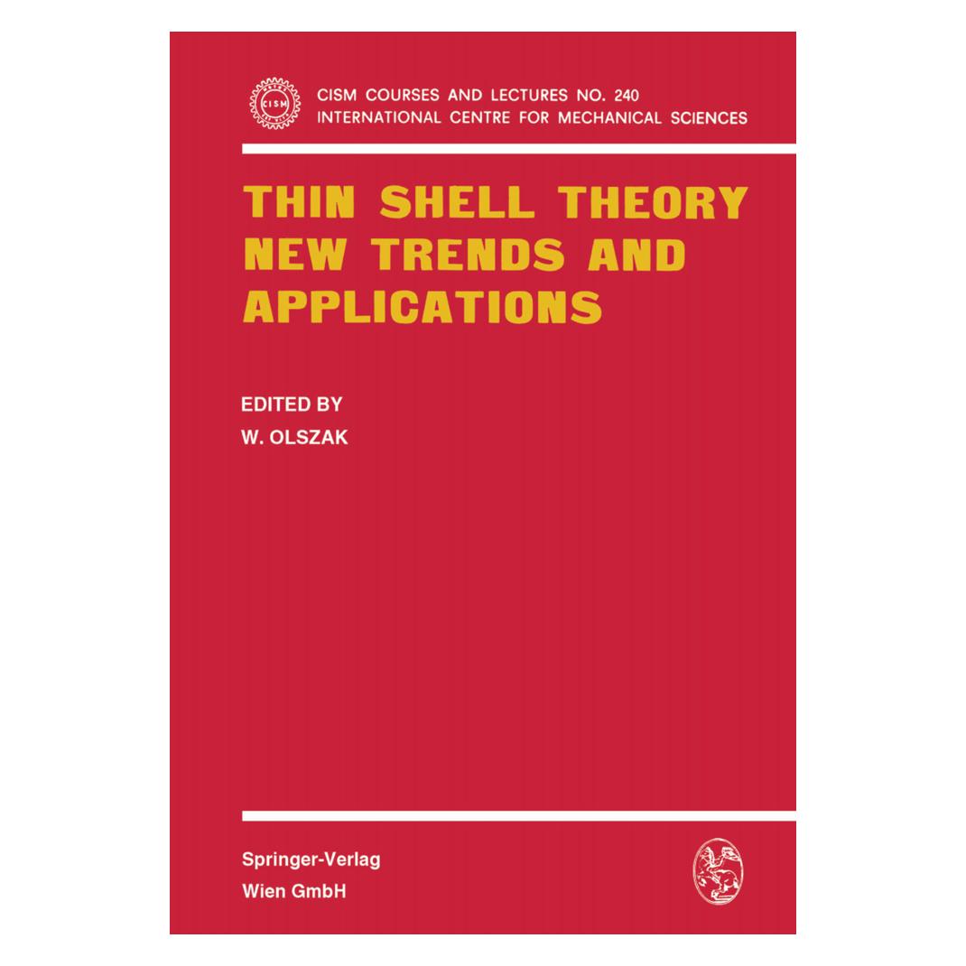 Springer Thin Shell Theory (Englisch, Softcover, W. Olszak) (55551198)