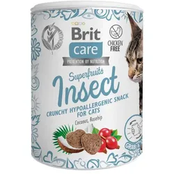 BRIT CARE Cat Snack Superfruits Insect Hypoallergenic 100g