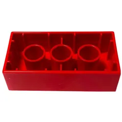 LEGO Duplo 2x4 Steine Rot - 50 Stück - Grundbausteine Red NEU (3011)
