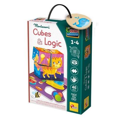 MONTESSORIHolz Cube und Logik