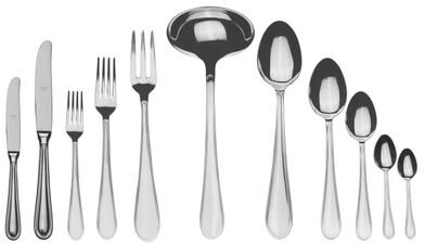 Mepra Norma Flatware Set - 99 Pieces - Stainless Steel