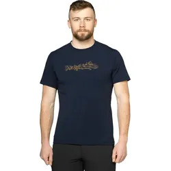 Mountain Equipment Groundup Skyline Mens Tee Cosmos - XL