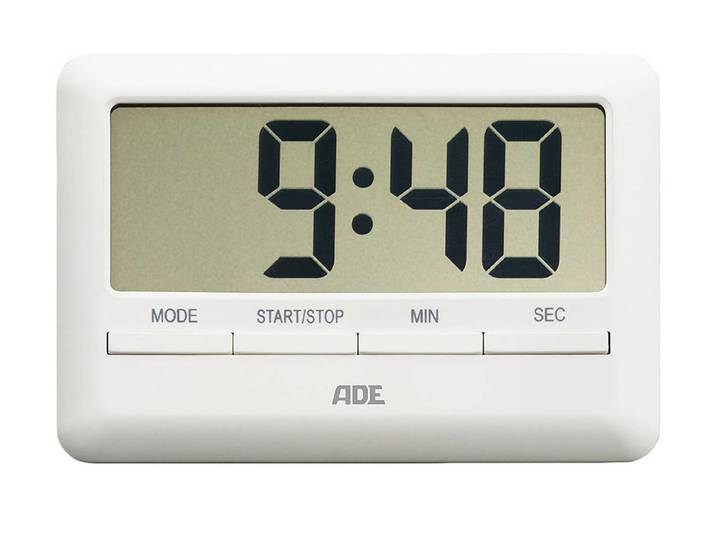 ADE TD 1600 digitaler Küchentimer weiss