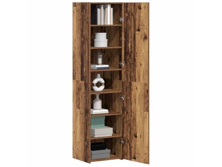 KTHLBRH Anrichte aus Holz, 45 x 42,5 x 185 cm Technisches Holz, 1 Tür, großer Raum, modernes Design, Montage erforderlich