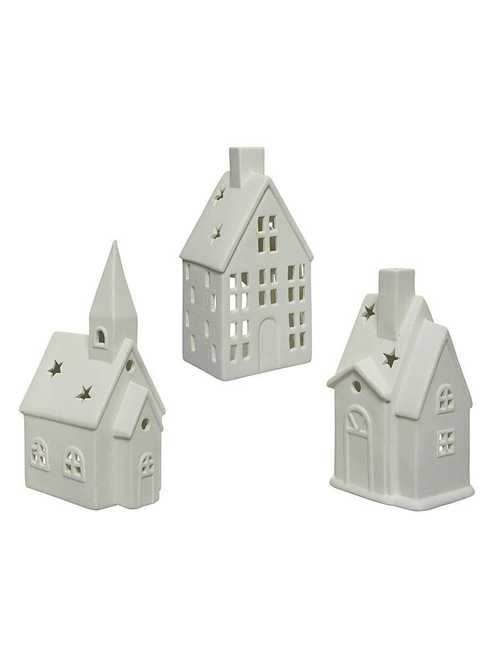 Kaeming Steingut "Haus" - (B)7 x (H)16 x (T)7,8 cm (Überraschungsprodukt) - onesize
