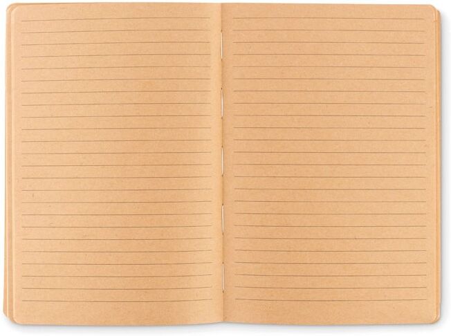 Carnet personnalisé A5 en liège NOTECORK beige