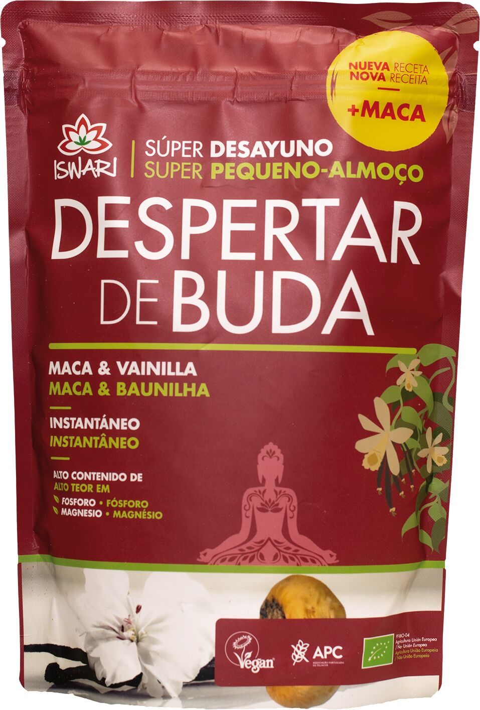 Iswari Despertar de Buda Maca & Vainilla Bio 360g