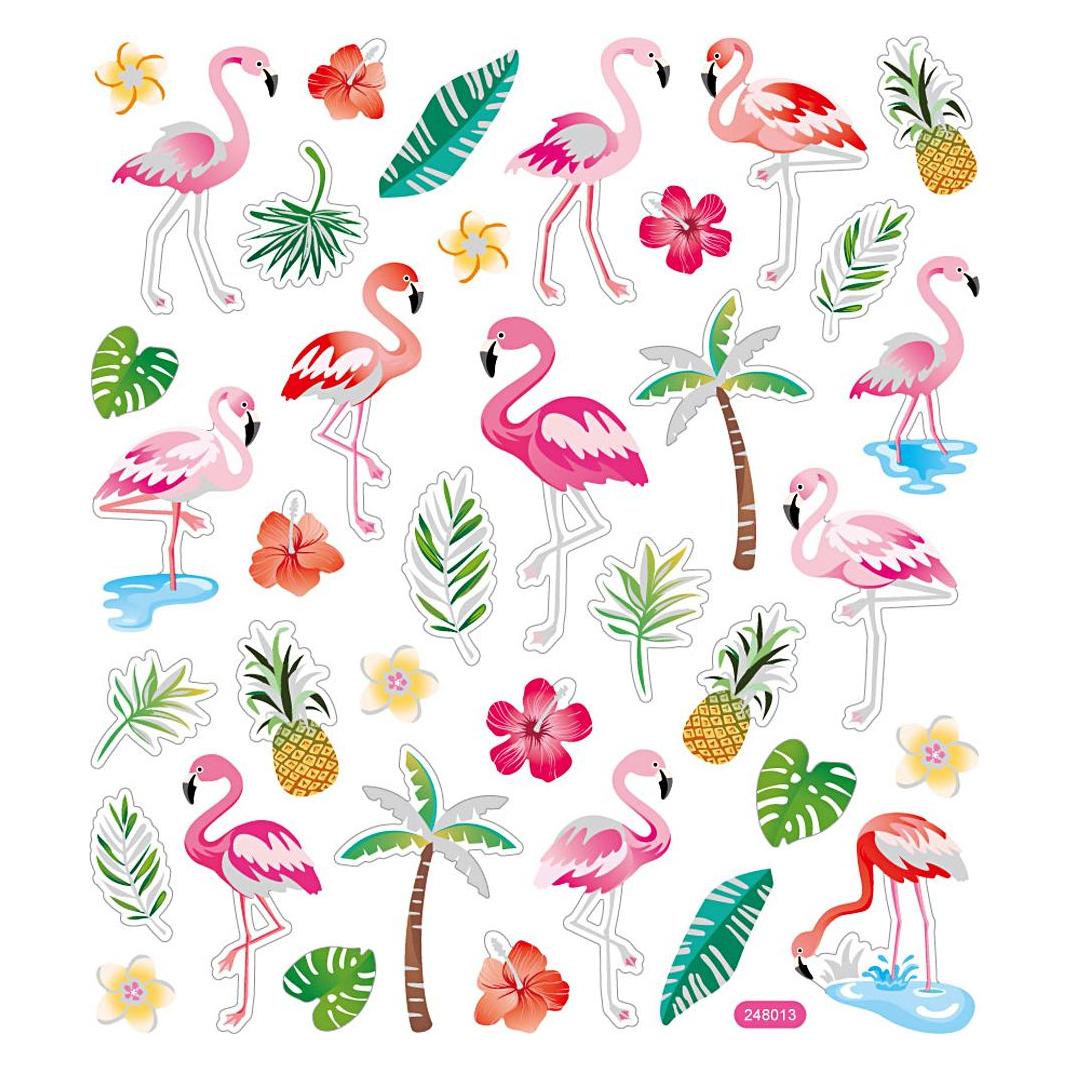 Creativ Company Flamingo (37 Sticker) (29138)