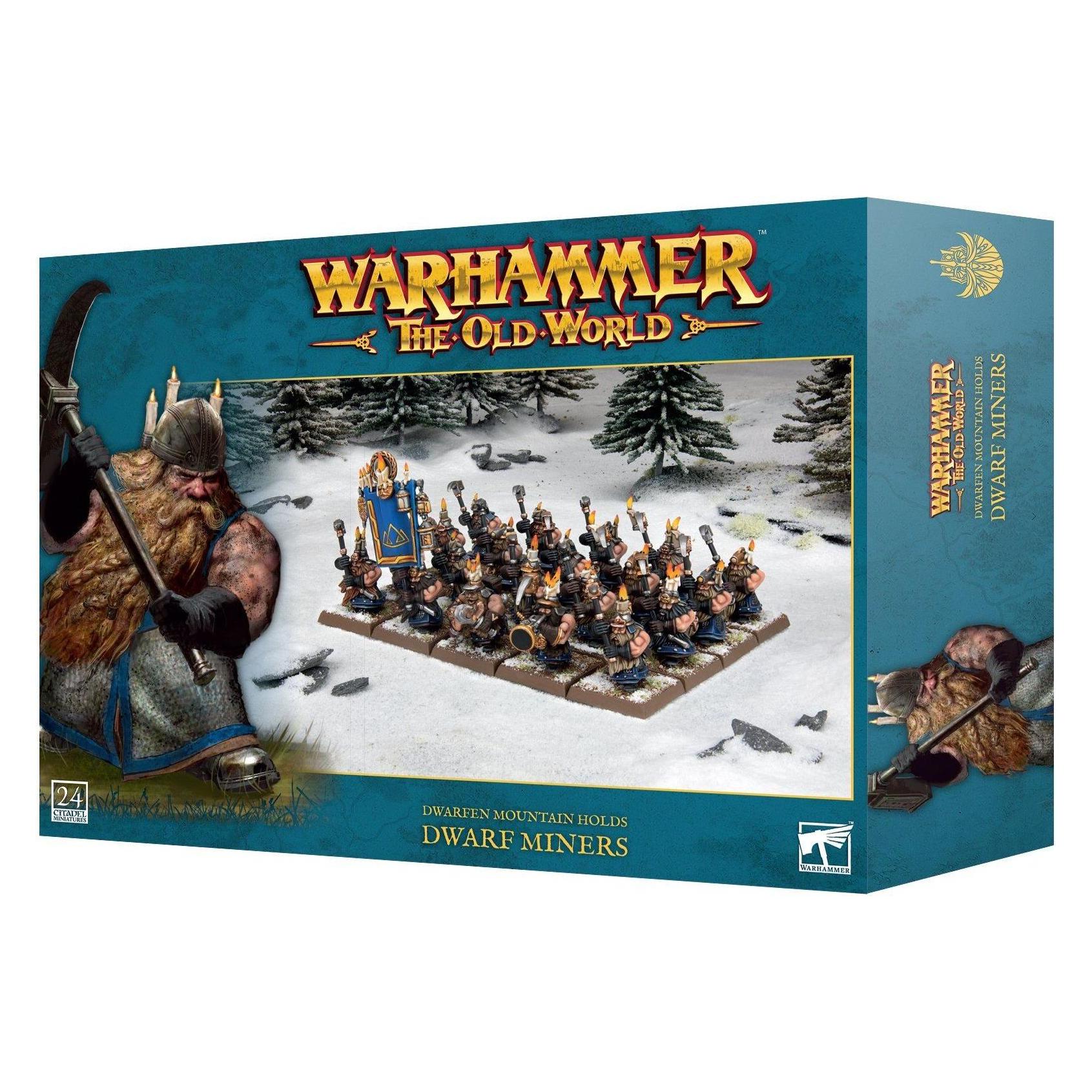 Games Workshop Warhammer ToW - Dwarfen Mountain Holds Mineurs (Kunststoff) (10-12)