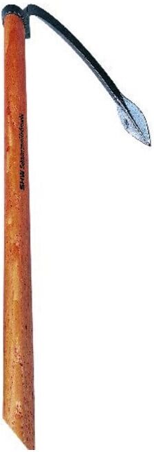 SHW Rex-Bio-Râteau à dents avec manche 135 cm ; SHW Schmiedetechnik (54536)