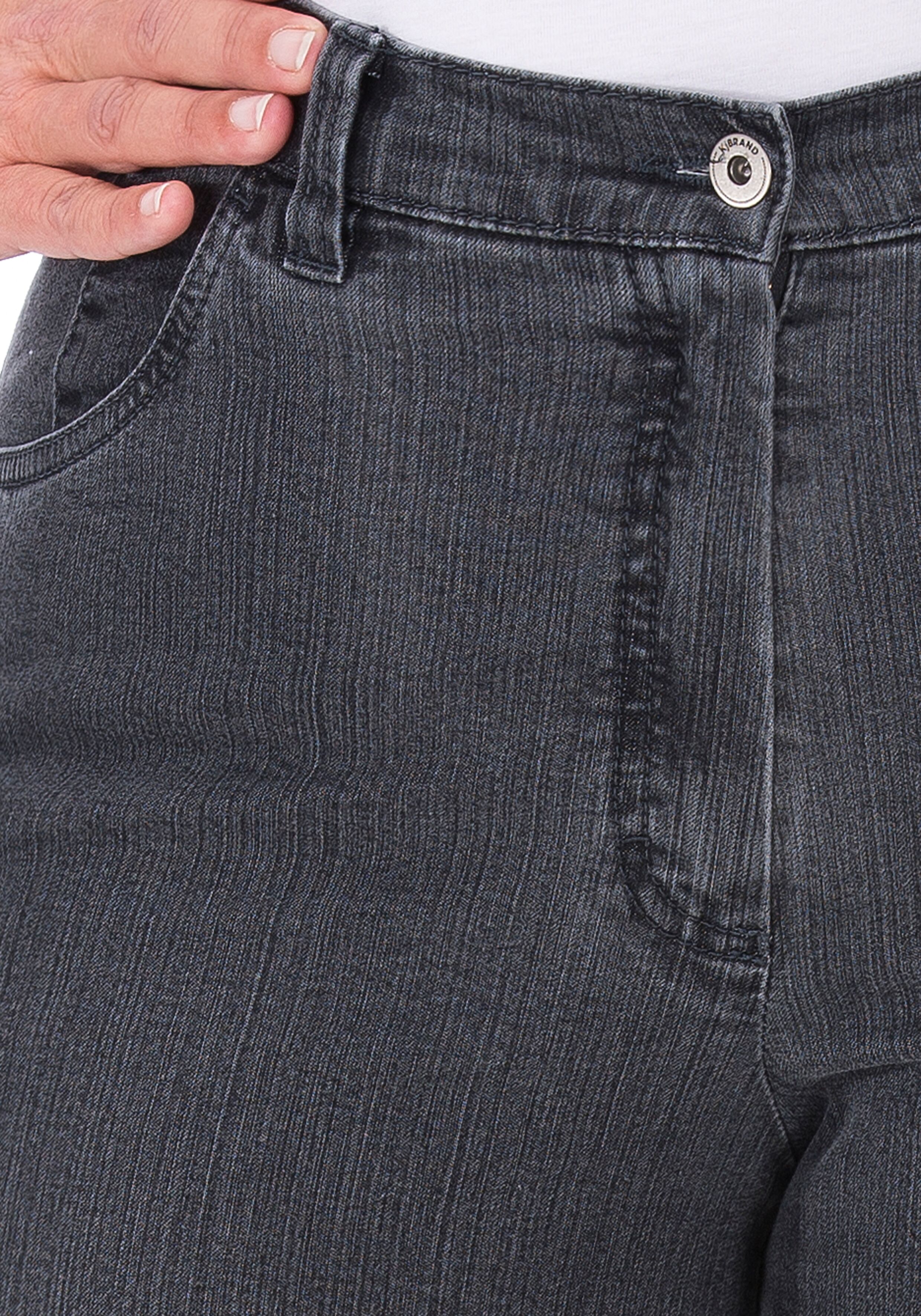 KjBRAND "Betty Denim Stretch" mit Stretch denim graphit 48, N-Gr