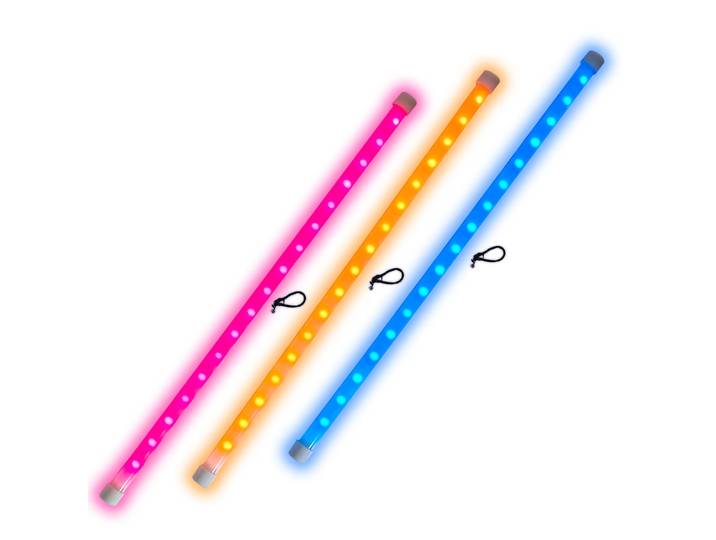 Bâton de jonglage LED Devil Stick, bâton lévitant, télécommande (une seule pièce)