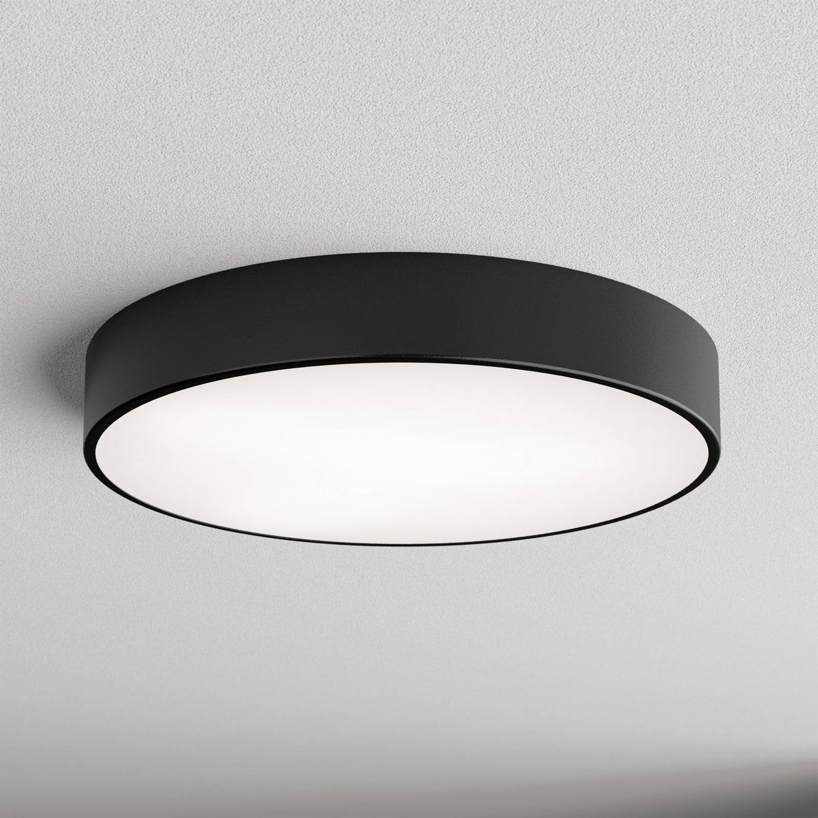 Temar Lighting Plafondlamp Cleo, zwart, metaal, voor badkamer
