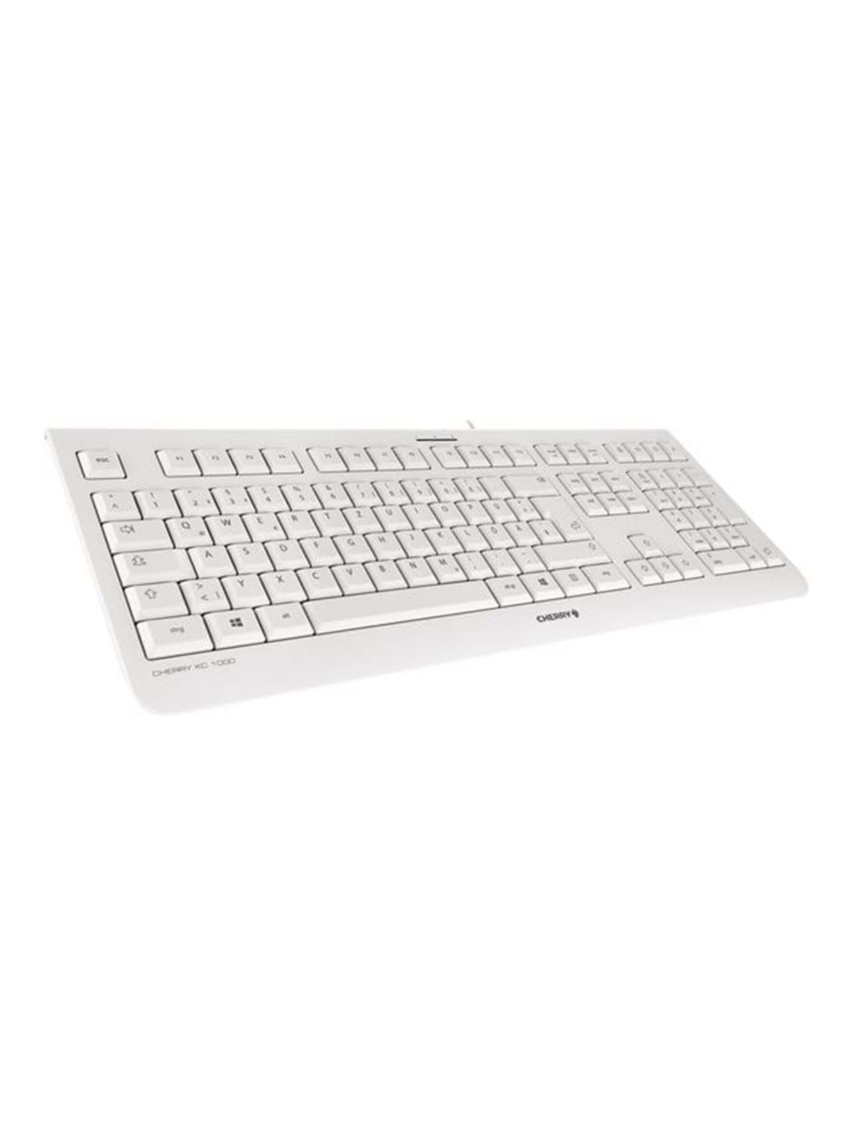 Cherry KC 1000 - Tastatur - Englisch (US) - Grau
