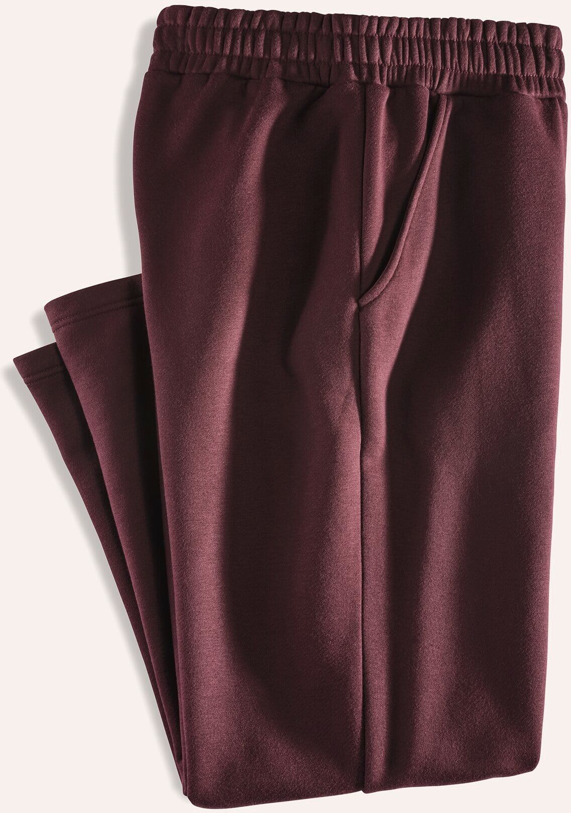 Walbusch Wohlfühlhose Supersoft, untersetzte Größen, Farbe Rot, 56, angeraute Baumwollmischung angenehm wärmend Herren