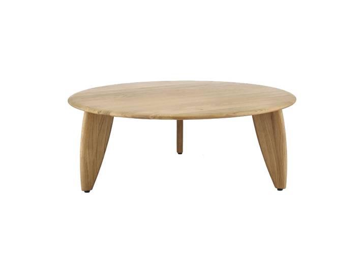 1898 Lyckeby Couchtisch Ø80x29 cm Natur lackierte Eiche