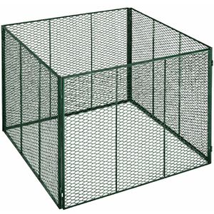 Brista Komposter 001343, grün, aus Metall, 100 x 80 cm, 800 Liter