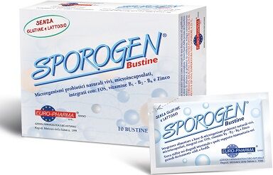 EURO-PHARMA Srl SPOROGEN 10 Bust.