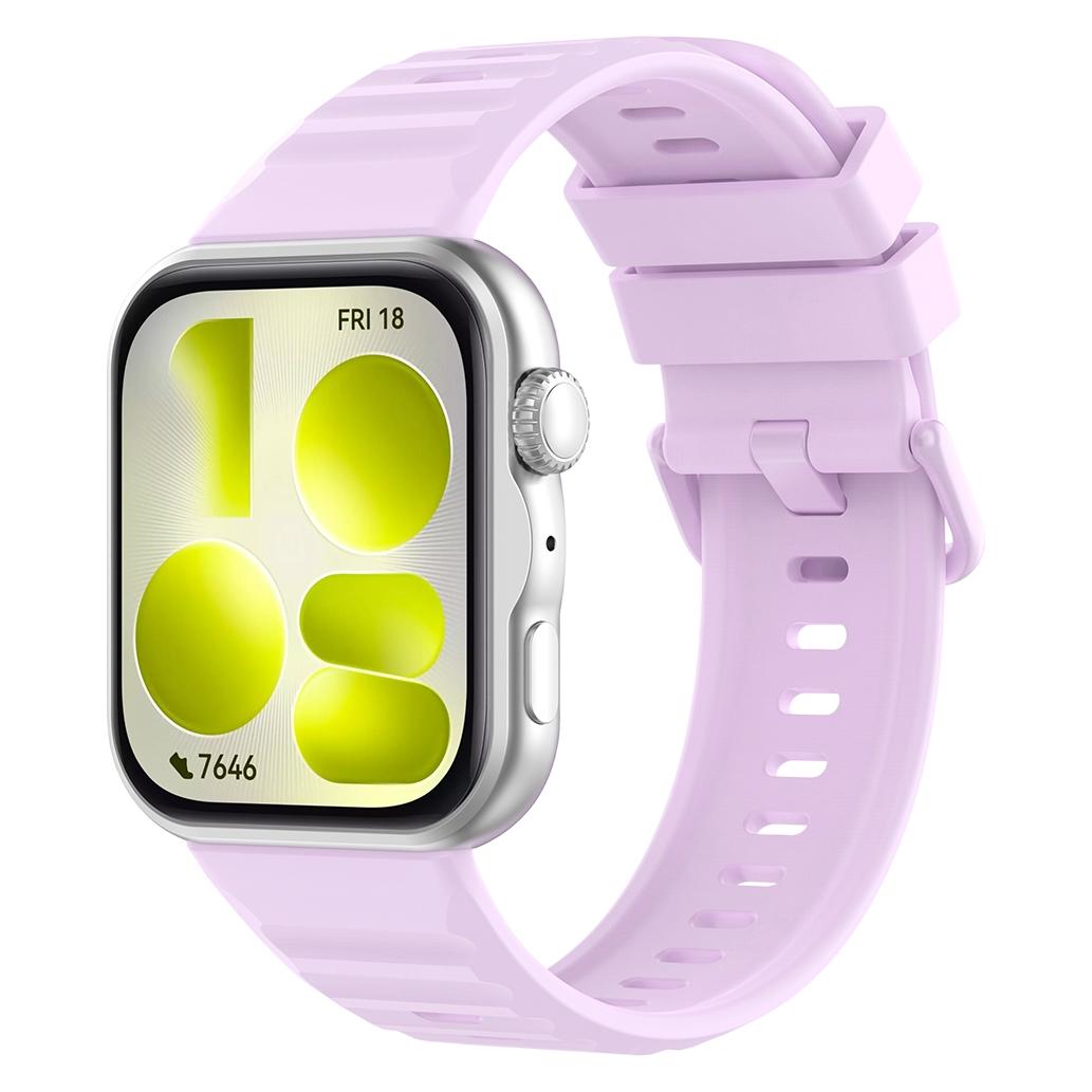 Techsuit - Watchband (W082) - Huawei Watch Fit 5 Pro - Lavender (Silicone) (70708539)