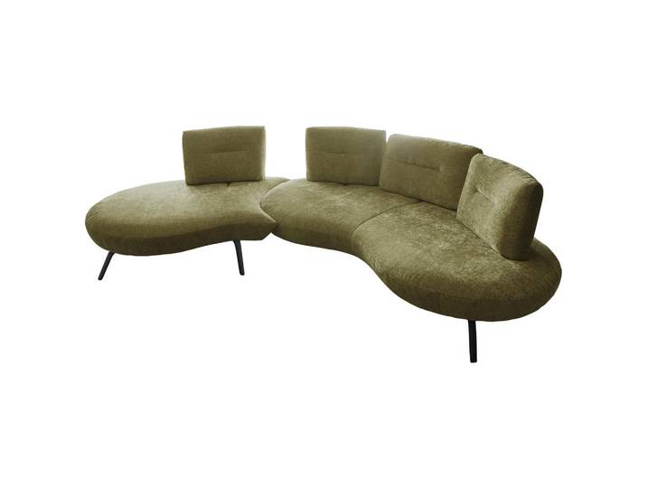 Moderano Bigsofa, Olivgrün, Metall, 4-Sitzer, 456x93x138 cm, Typenauswahl, Fußauswahl, Sitzqualitäten, Stoff-/Lederauswahl, Wohnzimmer, Sofas & Couches, Sofas, Bigsofas