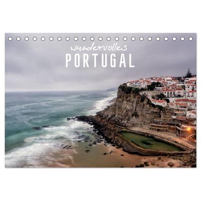 Wundervolles Portugal (Tischkalender 2026 DIN A5 quer), CALVENDO Monatskalender