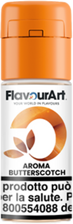 Flavourart Butterscotch Aroma Concentrato 10ml Panna Vaniglia Zucchero