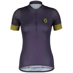 Scott Endurance 20 Fahrrad Trikot kurz Damen dark purple/mud green- Gr. S