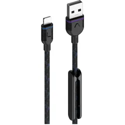 Unisynk 10160 mobile phone cable Black 1.2 m USB A Lightning (1.20 m), USB Kabel