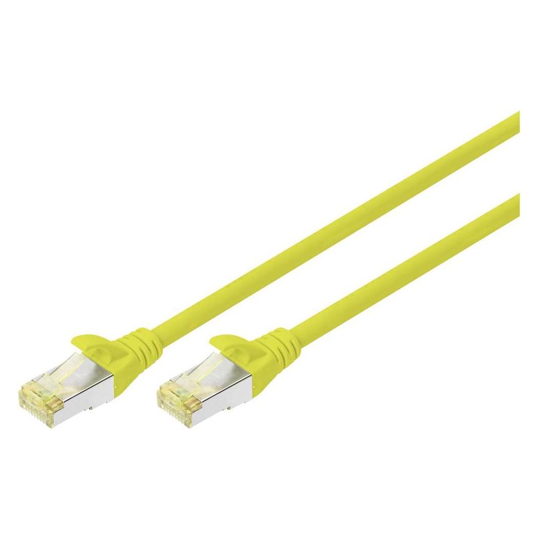 Digitus CAT 6A S/FTP Patchkabel, 10 Stück (S/FTP, CAT6a, 1 m) (DK-1644-A-010-Y-10)