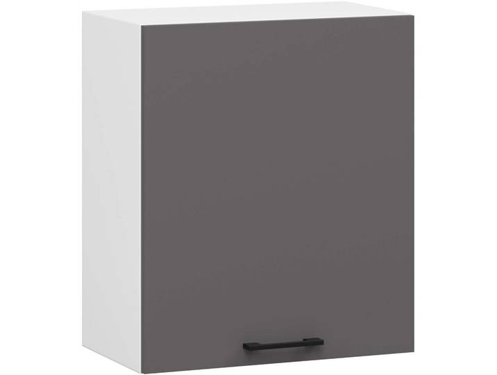 HÄNGESCHRANK Weiß, Graphit Grau 58/50/30