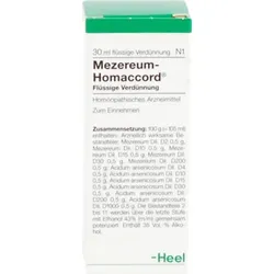 MEZEREUM HOMACCORD Tropfen 30 ml