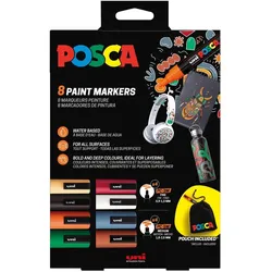 Posca, Marker, Marker UNI 8er Aktionsset PC-3M/5MM