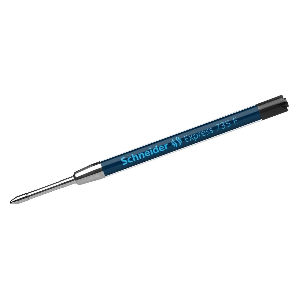 Schneider 10 Express 735 Kugelschreiberminen F schwarz (Schwarz, 0.30 mm, 10 Stk.) (7351)