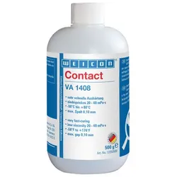 VA 1408 Cyanacrylat-Klebstoff | feuchtigkeitsbeständiger, niedrigviskoser Sekundenklebstoff | 0,5 kg