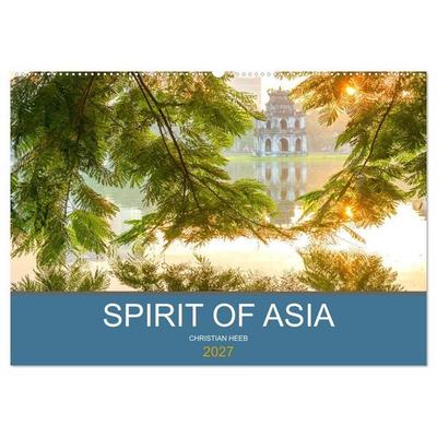 Spirit of Asia (Wandkalender 2027 DIN A2 quer), CALVENDO Monatskalender