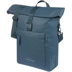Basil Schultertasche Brooklyn MIK Hooks blau