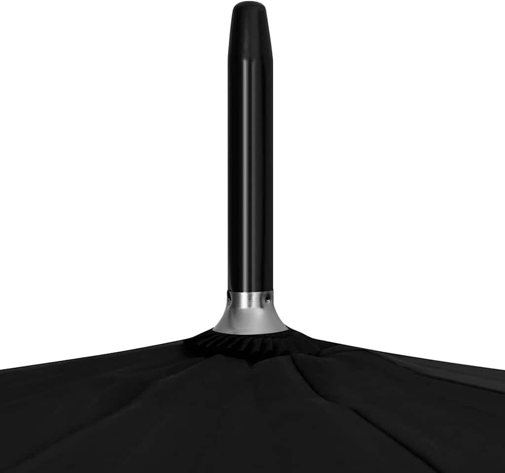 vidaXL Parapluie Noir 130 cm