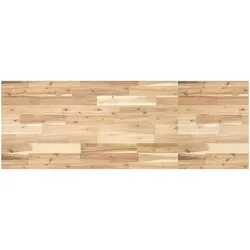 vidaXL Tischplatte Rechteckig 140x50x2 cm Massivholz Akazie