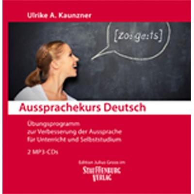 Aussprachekurs Deutsch - Ulrike A. Kaunzner, Audio, 9783872764812