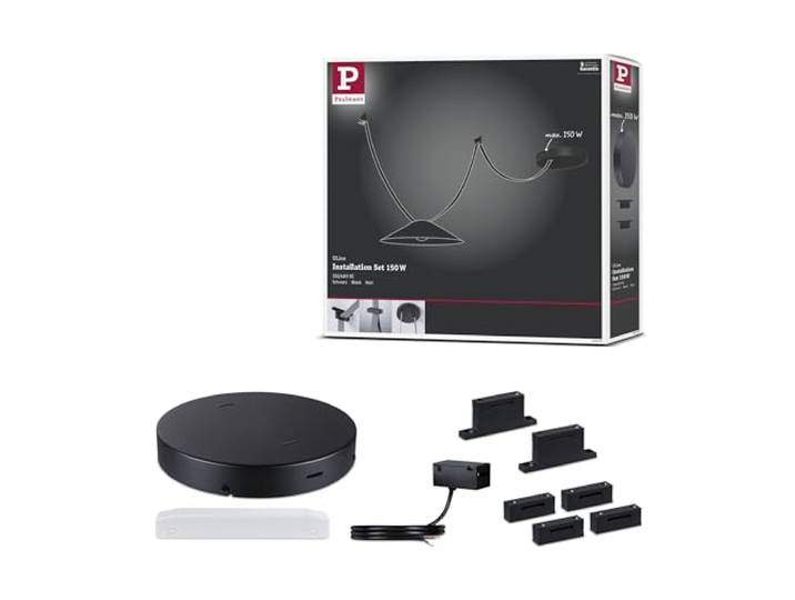 Paulmann 94629 ULine Zubehör Installationsset 230/48V max. 150W Schwarz
